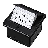 KYHSHJ 4.8A USB Chargers Pop Up Floor Waterproof