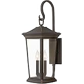 Hinkley Bromley Three Light 4W LED Extra Large Wall Mount Lantern, Oil Rubbed Bronze