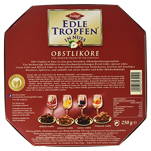 Trumpf Edle Tropfen in Nuss Obstliköre, 250 g – Bild 3