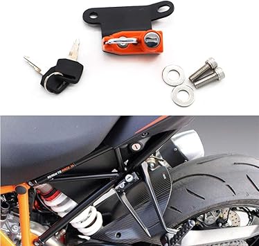 motorcycle helmet lock amazon
