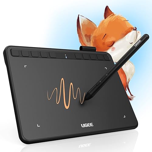 UGEE Graphics Drawing Tablet,10X6 Inches Digital Drawing Tablet