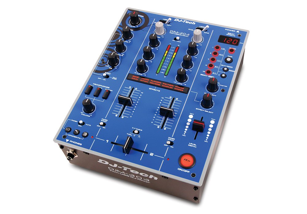 DJTECH DJM303BLUEEDITION DJ Mixer Amazon.in Electronics