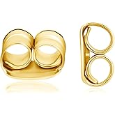 Butterfly Push Backs for Stud Earrings for Women in 14k Yellow or White Gold Better and Best by MAX + STONE