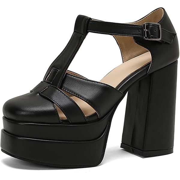 Amazon.com | YCLUCHENG Women's Platform Heels Ankle Strap Amazon.com | YCLUCHENG Women's Platform Heels Ankle Strap