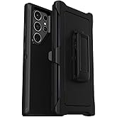 DEFENDER Case Compatible with SAMSUNG GALAXY S23 Ultra 5G Screenless Case with Port Protection and Belt Clip Black | Compatible with, 5G, Screenless Case, with Port Protection, and Belt Clip
