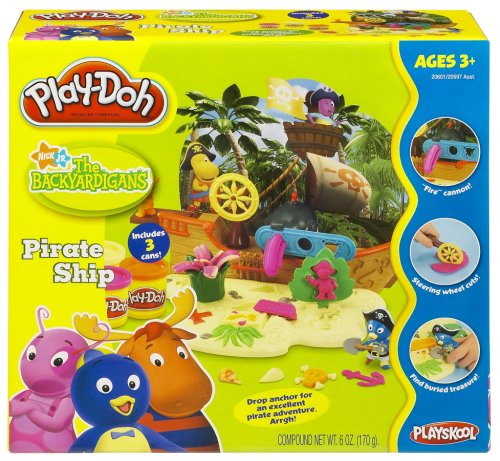 play doh pirate ship