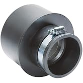 Rockler Dust Right 2.5" Shop Vac Adapter Ports with Hose Clamps, 2-Pack | Dust Collection Ports &ndash; Reliable Shop Vac Connection &ndash; Dust Ports &ndash; Includes Two Hose Clamps &ndash; Durable Plastic Build