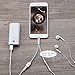 Cone Lighting to 3.5mm Aux Headphone Jack Audio Adapter, 2 in 1 Lighting Adapter Compatible with Phone XR/XS MAX/X / 7 Plus / 8 Plus (Support iOS 11, iOS 12, Rose)thumb 1
