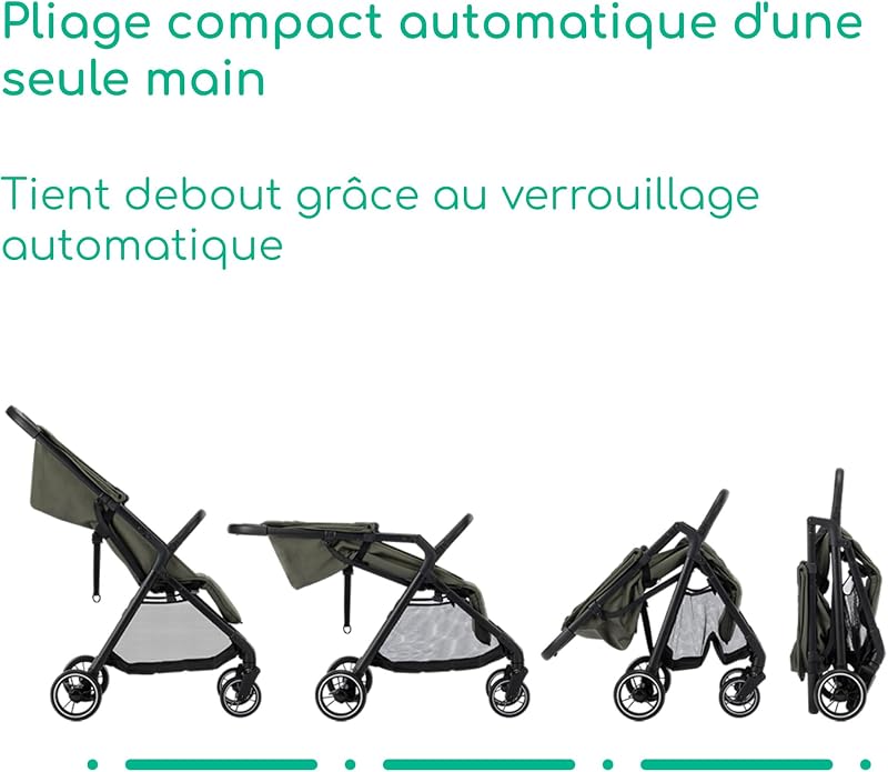 Azur, Poussette Canne, 0–3 Ans (15 kg), Mineral Graphite