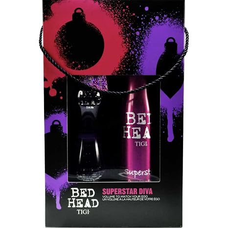 Tigi bed head superstar Diva kit cosmetic femme 570ml set 320ml bed head superstar Queen for a Day + 250ml bed head superstar b (615908952896)