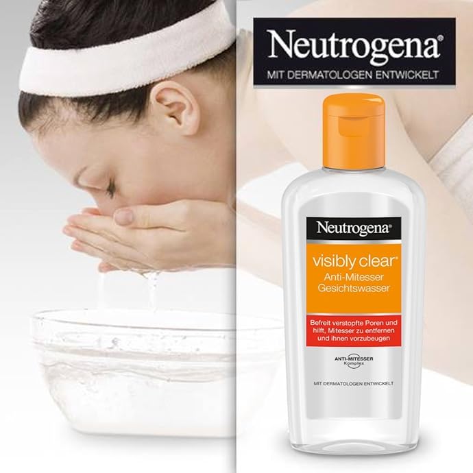 Neutrogena 露得清 洁净洗脸水 200ml*2瓶装 镇店之宝￥79.86 中亚Prime会员免运费直邮到手约￥89