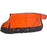 1200Denier Waterproof and Breathable Horse Sheet Tgw Riding Horse Blanket (72", Orange)