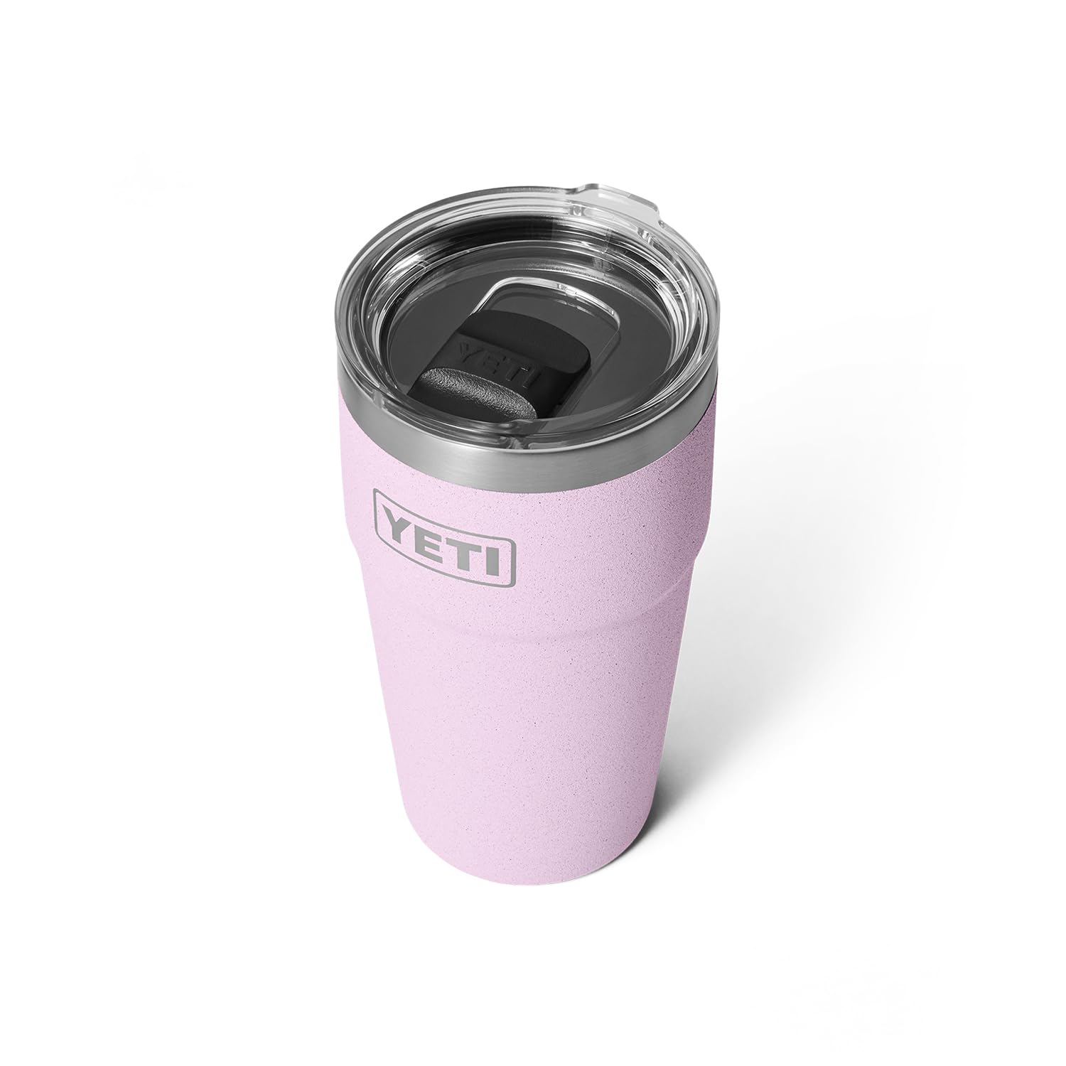 YETI Rambler 20 oz Stackable Tumbler, Stainless Steel, Vacuum Insulated with MagSlider Lid, Cherry Blossom Image