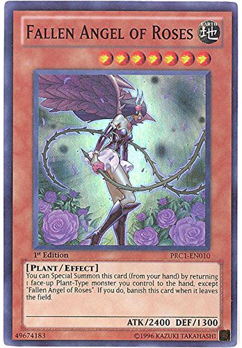 Yu-Gi-Oh! - Fallen Angel of Roses (PRC1-EN010) - 2012 Premium Tin - 1st Edition - Super Rare