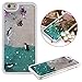 iPhone 5S Case,iPhone 5S Liquid Case,UZZO 3D Creative Cute Cartoon Dolphin Penguin Flower Fairy Print Flowing Liquid Floating Bling Glitter Sparkle Stars Hard Case for iPhone 5S (Penguin)