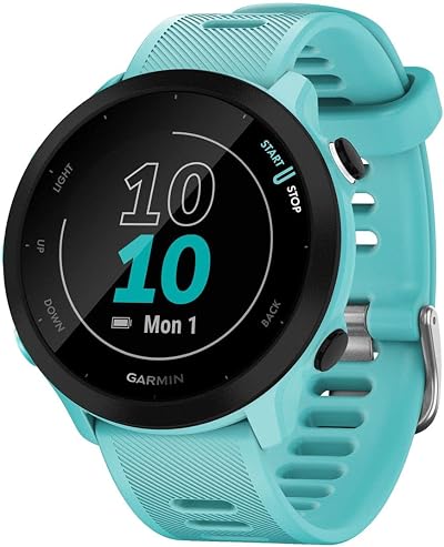 Garmin Forerunner 55 42mm GPS Running Watch with Training Guidance