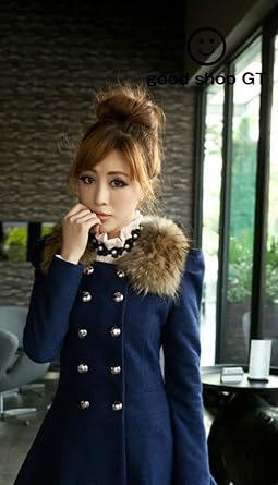 Amazon Gtブランド Aラインコート 美ライン フェイクファー