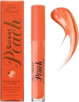 Too Faced Sweet Peach Creamy Peach Oil Lip Gloss Poppin Peach Hydrating Shiny view 2