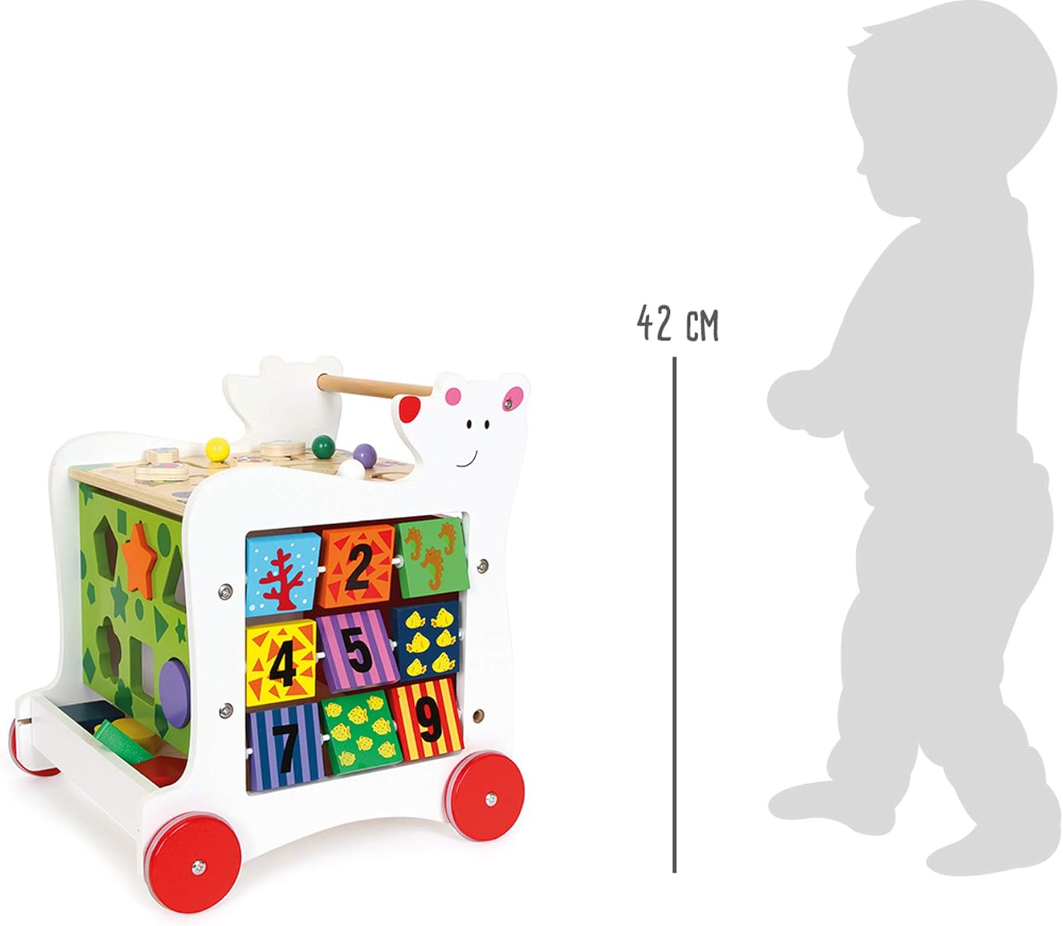small foot wooden toys walker