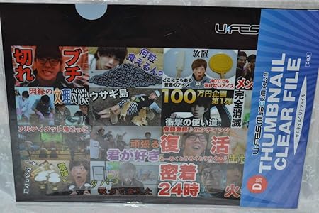 Amazon U Fes Museumくじ D賞 サムネイルクリアファイル くじ Ufes ユーフェス クリアファイル ヒカキン セイキン フィッシャーズ アニメ 萌えグッズ 通販