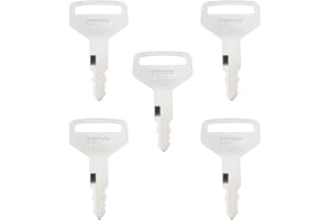 LT Easiyl 5PCS Tractor Ignition Key S8077 3691975190 Compatible with Kubota M Series Tractor M-110DTC