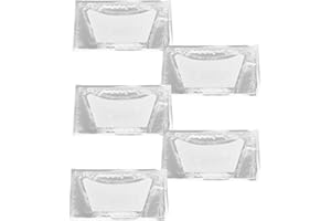 UKCOCO 5pcs Neck Moisturizing Patch Gel Sheet for Winter Dry Skin, Disposable Neck Repair Mask with Firming