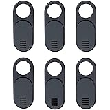 Webcam Cover, Camera Cover Slide, 6 Pack Ultra Thin Laptop Camera Cover Slide Apply to Laptop, Tablet, Smartphone, Computer C