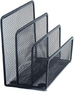GAO SHOP Bandeja Carta de Metal de 4 Niveles de apilamiento