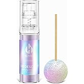 Iridescent Edible Glitter - Herbeklab Edible Glitter Spray 10g Edible Iridescent Glitter for Cakes Food Grade Drink Glitter Rainbow Edible Glitter for Cocktails Chocolate Strawberry