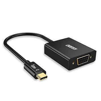 USB C a VGA Adaptador 1080p@60Hz CHOETECH Adaptador USB Tipo C 3.1 ...