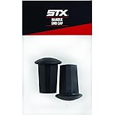 STX Lacrosse 1" End Cap 2 Pack End Cap Pack, Black