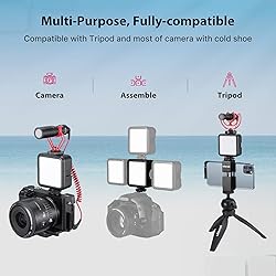 VIJIM LED Video Light, VL81 On Camera Light with 3