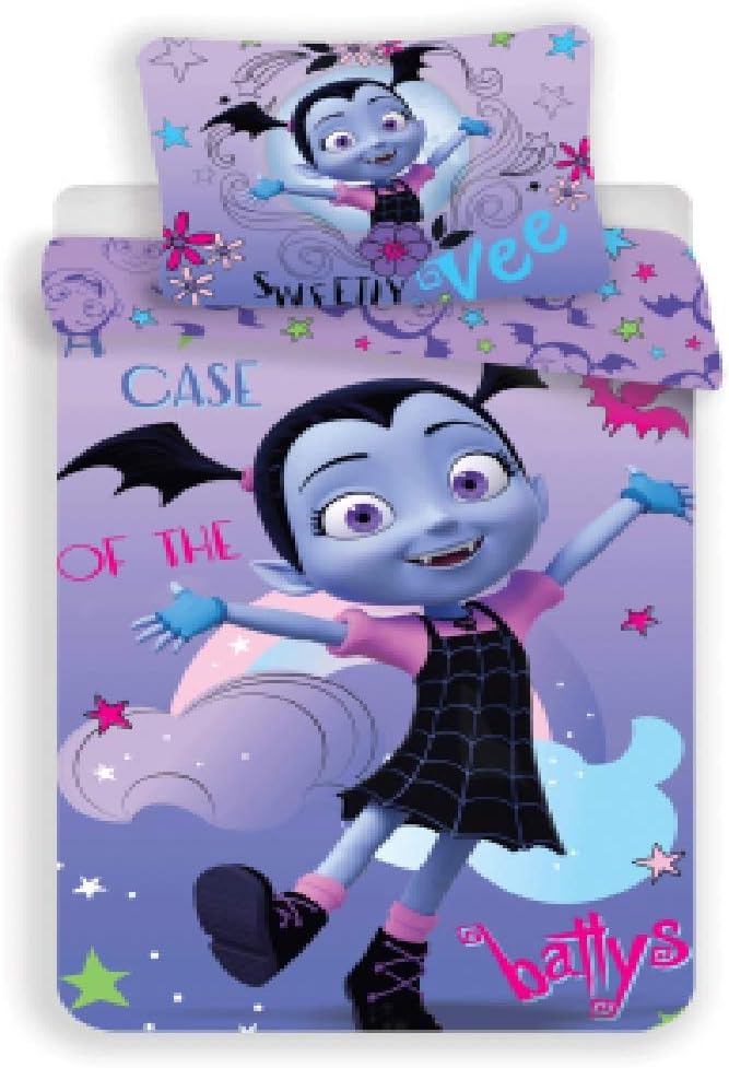 Disney Vampirina Sweetie Vee Childrens Duvet Cover and Pillowcase Set