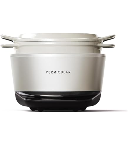 VERMICULAR RICEPOT ホワイト PH23A Amazon.com: VERMICULAR Rice Cooker