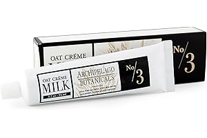 Archipelago Botanicals Oat Milk Hand Crème, Rich and Lightly Scented Hand Lotion for Dry Skin, Cuticles and Rough Spots, Premium Plant Extracts (3.2 oz)