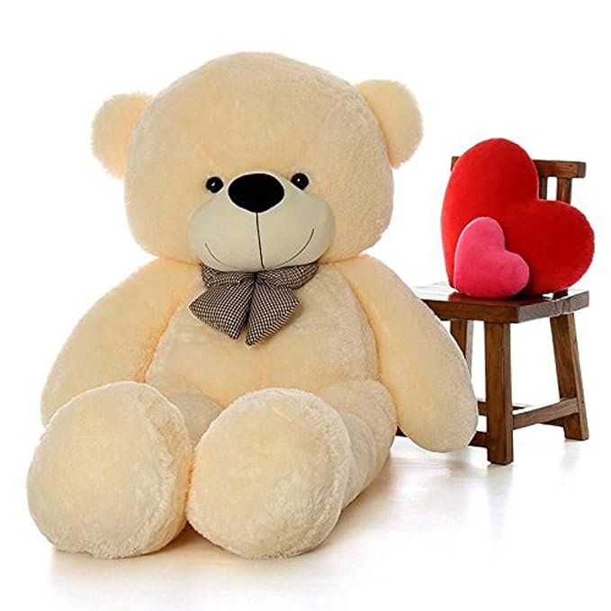 Buy Click4deal Loveable Soft Giant Teddy Bear (Beige) Online at Low