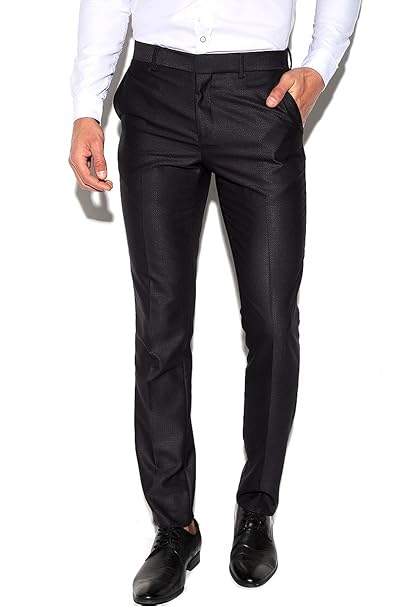 Perry Ellis Pantalon Gris Oxford Pantalones Para Hombre Gris Talla