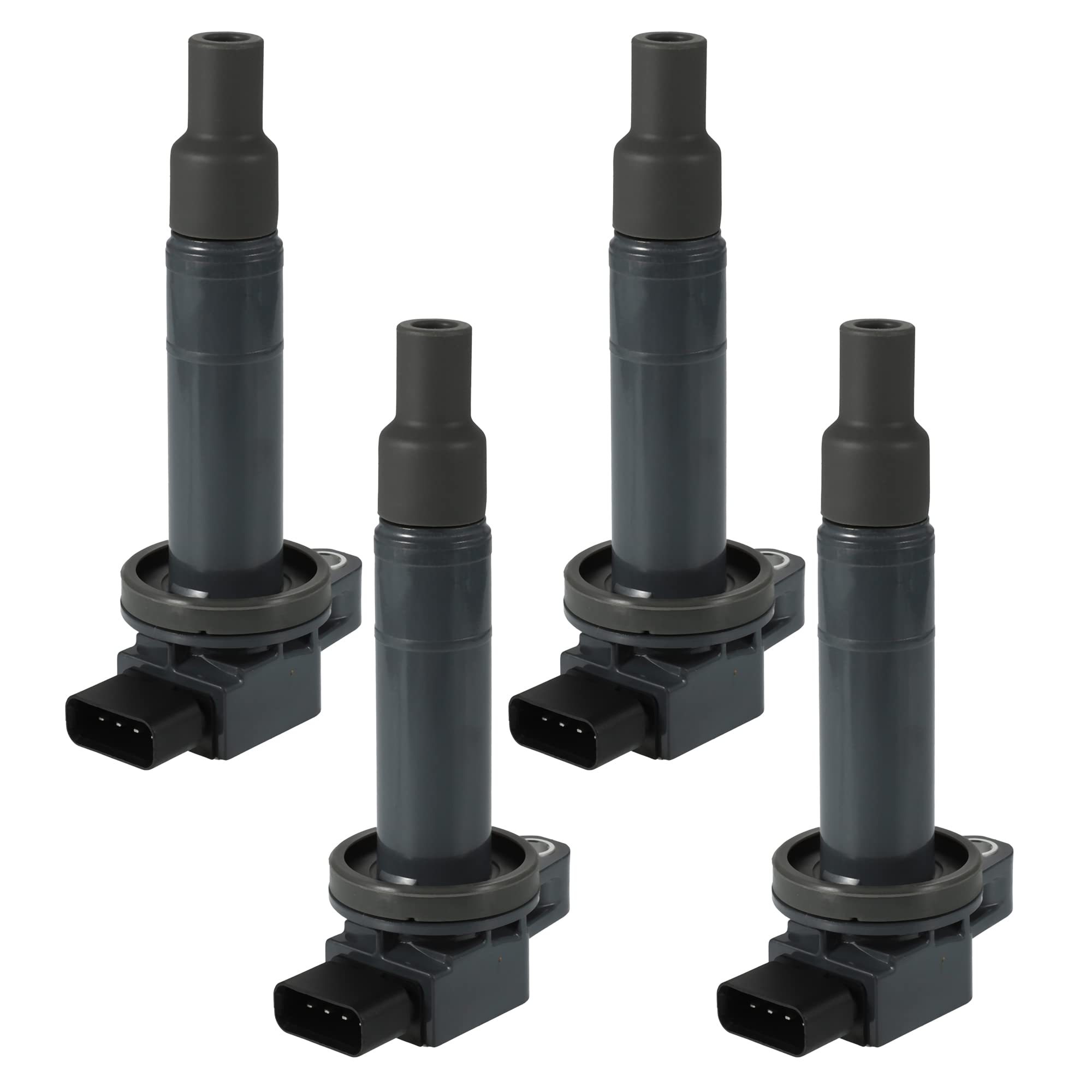 Photo 1 of X AUTOHAUX 4pcs Ignition Coils for Toyota Echo L4 1.5L 2000-2005 for Toyota Prius L4 1.5L 2001-2009 90919-02240 90080-19021