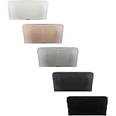 Suekaphin Girls Training Bra Padded Seamless Soft Bras for Girls Bandeau Bra Strapless Tube Bra with Removable Pads Pack of 5