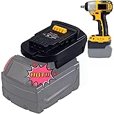 MIL18DL Adapter for Milwaukee to for Dewalt Battery, for Milwaukee M18 18V Lithium Battery Convert to for Dew 20V MAX XR Lithium Batteries,Power for Dewalt 20V Cordless Tools