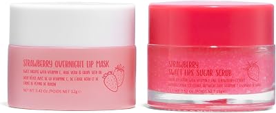 W7 Sweet Dreams Lip Scrub & Overnight Lip Mask Duo 2 Piece Gift Set