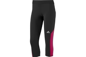 Adidas Outdoor 2014 Women's TechFit Capri Tight (Black/Vivid Berry - L)