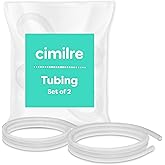 Cimilre Breast Pump Tubing, Set of 2 | Connects pump motor to collection kit, supports single or double pumping, replacement tubing, BPA and Phthalate-free material