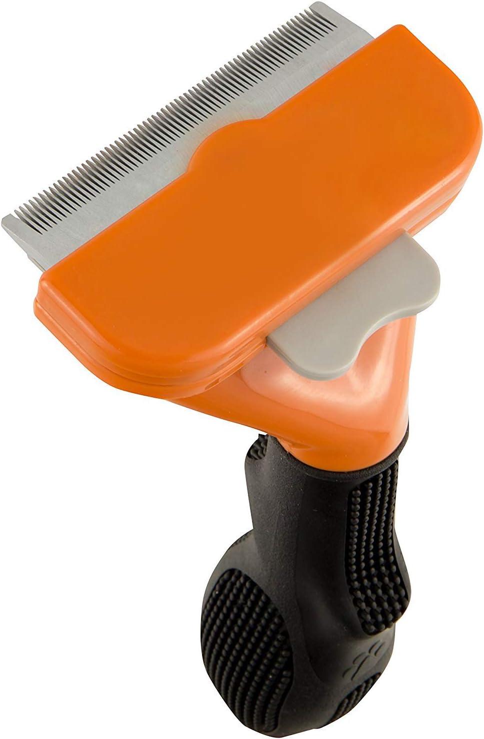 Dog Grooming Brush Self Cleaning Pet Comb to Remove 90% of Dead Knots De-Shedding Tool Tangles,Undercoat & Loose Hair for Small, Medium Animal for Large Dogs with Short Hair (Longr Hair, Medium dog)