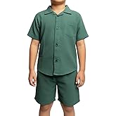 OPTRANEST Inc Toddler Daily & Summer Wear Outfit for Boys & Girls – Shirt and Shorts Set, Kids Clothing for 1–6 Years