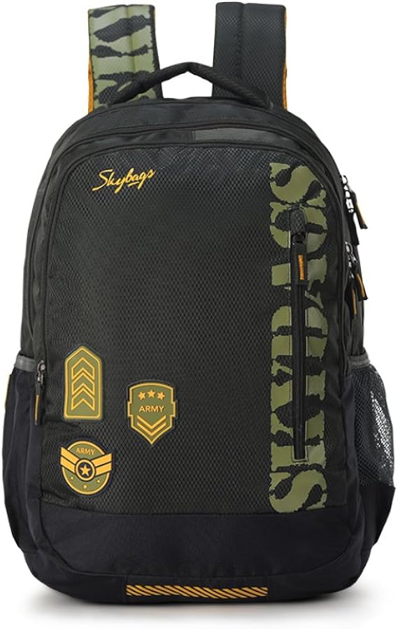 Buy Skybags Stream Backpack (Army Green) at Amazon.in