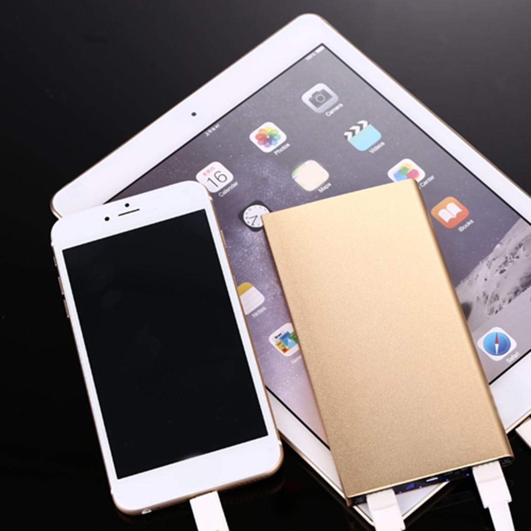 LIOPIO Banco Externo Ultrafino del Poder del Cargador de batería 20000mAh para el teléfono Celular Cargadores portátiles