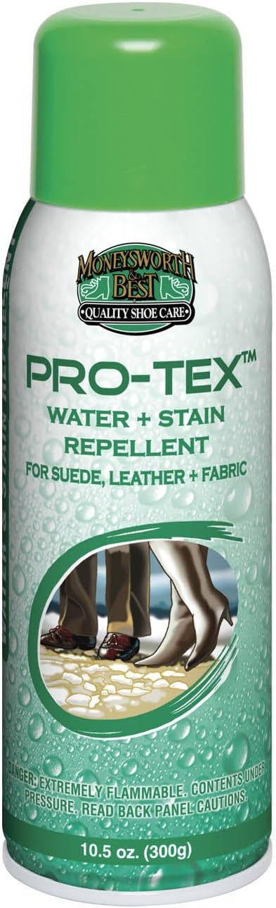 Moneysworth & Best Pro-Tex Water & Stain Shoe Protector (10.5-Ounces): Sports & Outdoors