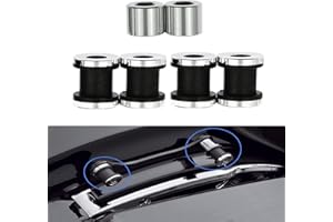 XYZMT H-D Quick Release Sissy Bar Rack 4 Point Docking Hardware Fit for Harley Touring Street Glide Electra Glide Road King R