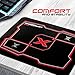 ONEXELOT MP-35 Gaming Mouse Pad,Waterproof, Stitched Edges, Ultra Thick Silky Smooth 13.77 x 9.85 x 0.2 inches … (Large)